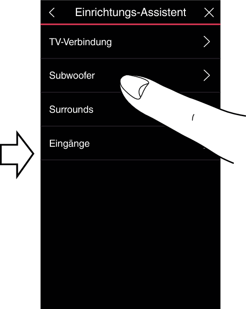 Pairing HEOS Bar Sub Assist 2